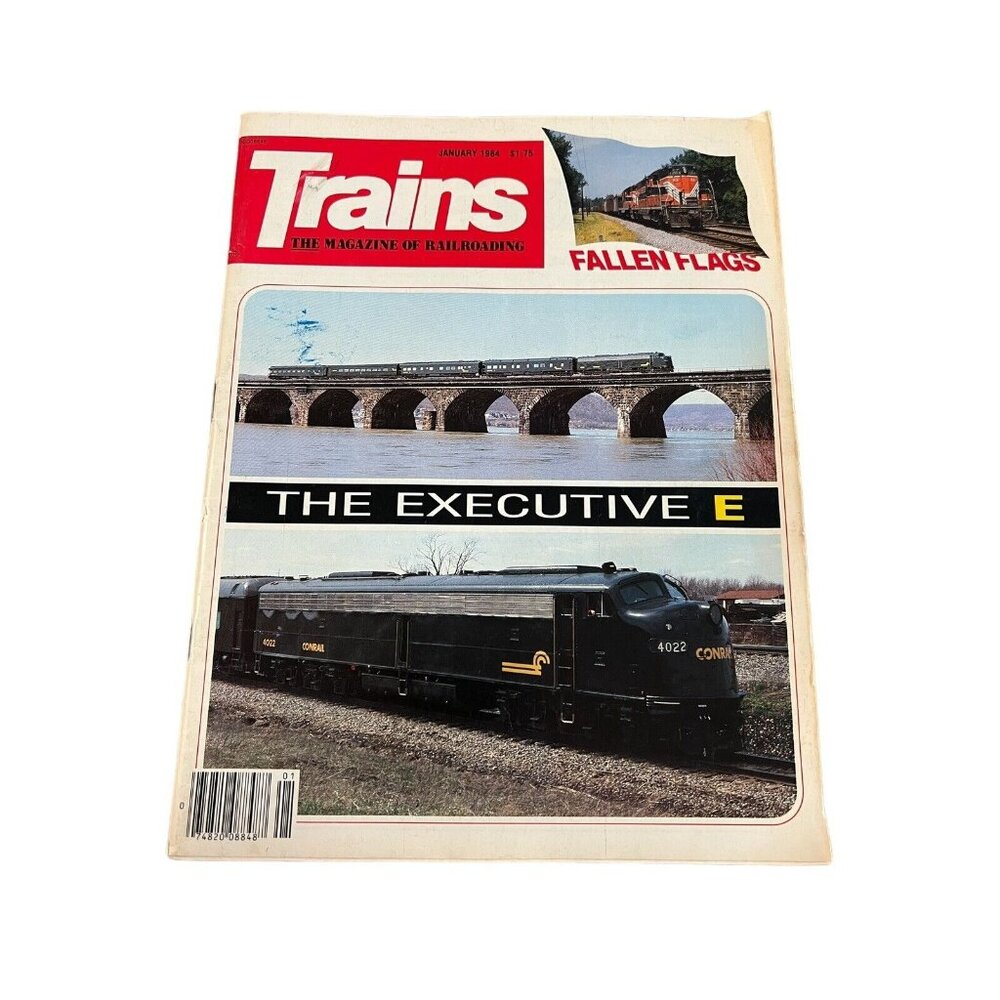 Vintage Trains‎ Magazine January 1984, The Executive E, Fallen Flags